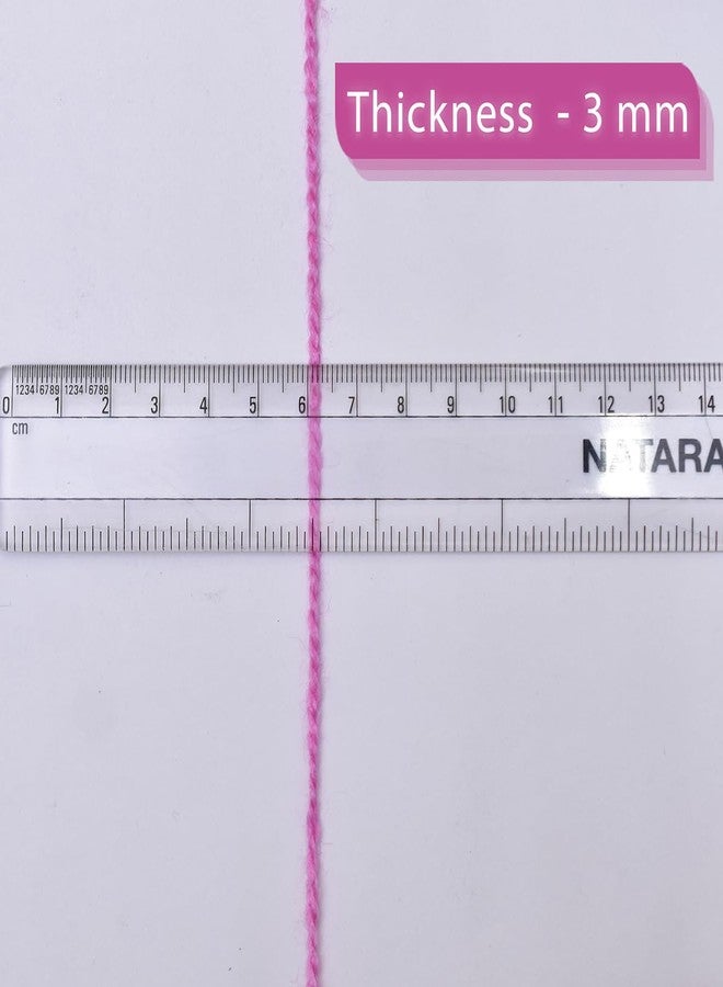 picknMAKE DIY Crochet Set of Baby Thumbless Mittens Kit for Beginners Adult- Includes Purple Pink Wool, 3mm Crochet Hook, Needles, Cutter & Step-by-Step Instructions - Image 4